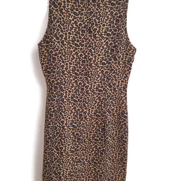 Vintage 80's Patrica Jones leopard print dress - Picture 3 of 3
